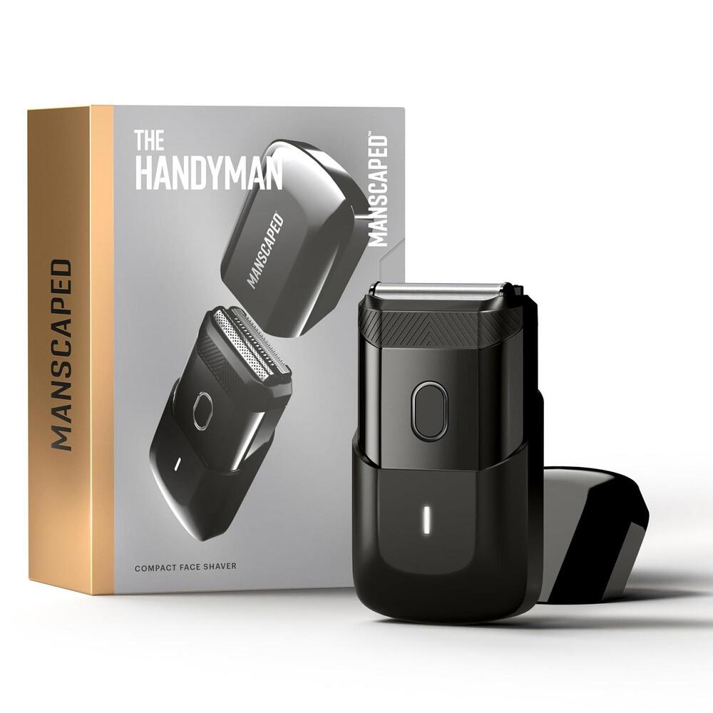 MANSCAPED® The Handyman™ Compact Face Shaver, USB-C, Waterproof, SkinSafe®